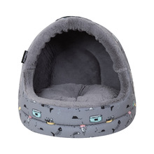 Moggy Treats Hooded Cat Bed